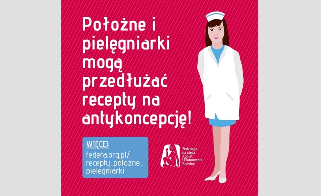 Położne i pielęgniarki mogą przedłużyć recepty na antykoncepcję!