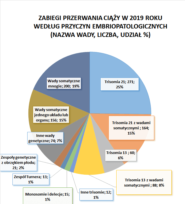 terminacja ciąży 2019 wady